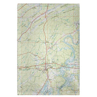 Logan Martin Lake, AL Nautical Map Guest Towel