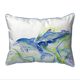 Grouper Corded Pillow