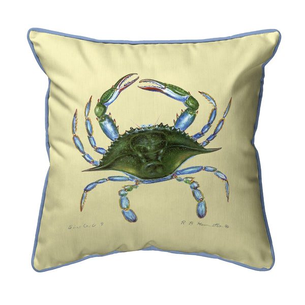 Blue Crab - Female Corded Pillow