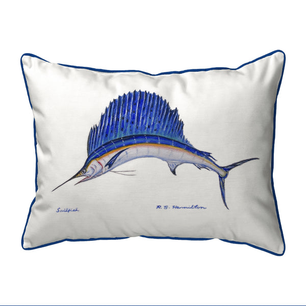 Sailfish Corded Pillow