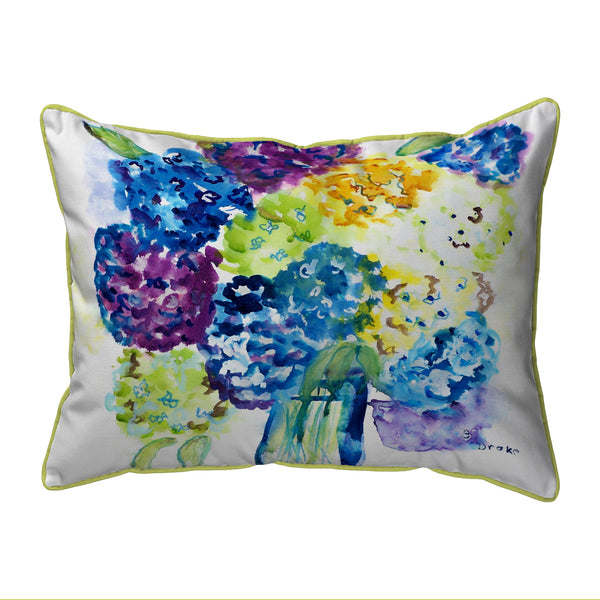 Betsy's Hydrangea Corded Pillow
