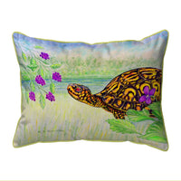 Turtle & Berries Corded Pillow