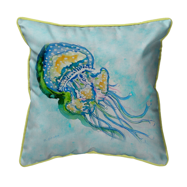 Jelly Fish Corded Pillow