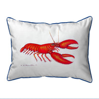 Red Lobster Corded Pillow