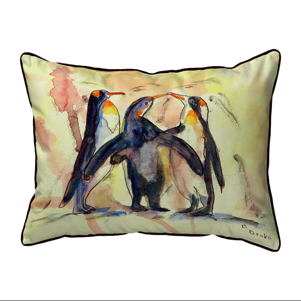 Penguins Corded Pillow