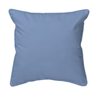 Coral Sea Horses Corded Pillow