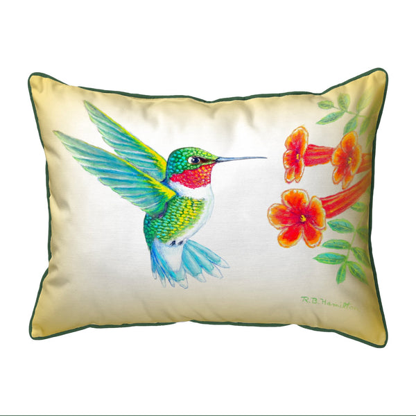 Dick's Hummingbird Corded Pillow