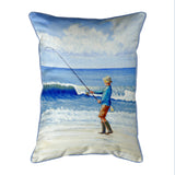 Surf Fishing Corded Pillow