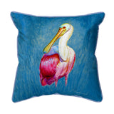 Spoonbill Portrait Corded Pillow