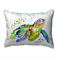 Baby Sea Turtle Corded Pillow