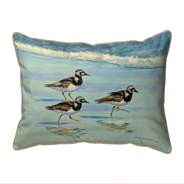 Ruddy Turnstones Corded Pillow