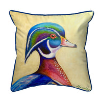 Mr. Wood Duck Corded Pillow