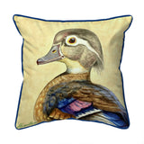 Mrs. Wood Duck Corded Pillow