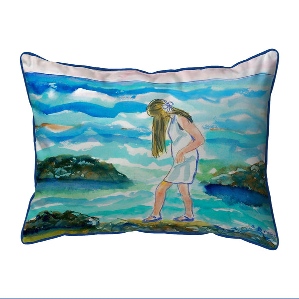 Mia on the Rocks Corded Pillow