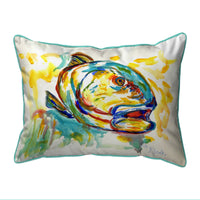 Grouper Corded Pillow