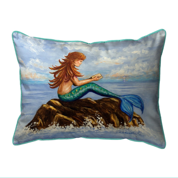 Mermaid's Handbook Corded Pillow