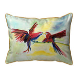 Parrot Gossip Corded Pillow