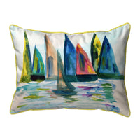 Sail With The Crowd Corded Pillow