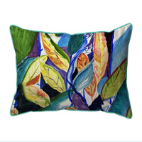 Gold Leaves Corded Pillow