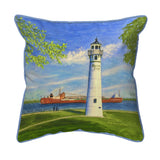 Marine City Lighthouse, MI - Pillow