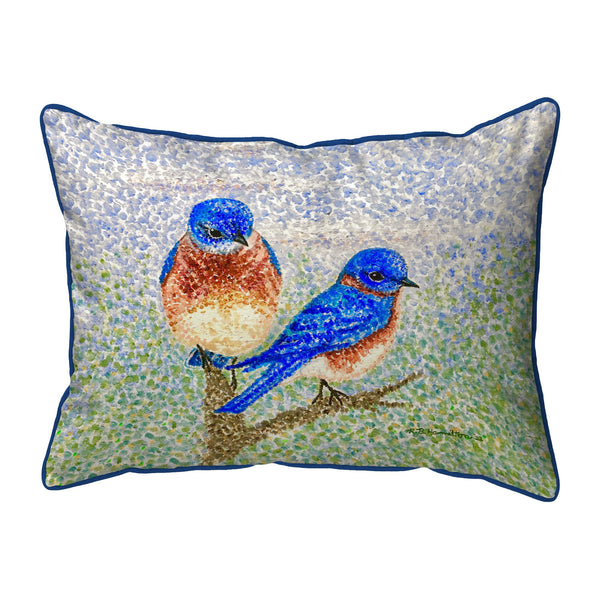 Two Birds Corded Pillow