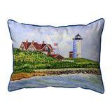 Nobska Lighthouse Corded Pillow