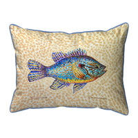 Pumpkinseed Fish Corded Pillow