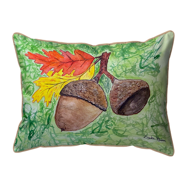 Drake's Acorns Corded Pillow