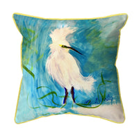 Wacky Egret Corded Pillow