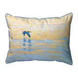 Evening Pelican Corded Pillow