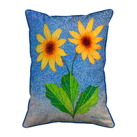 Dune Sunflowers Corded Pillow