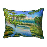 Marsh Life Corded Pillow