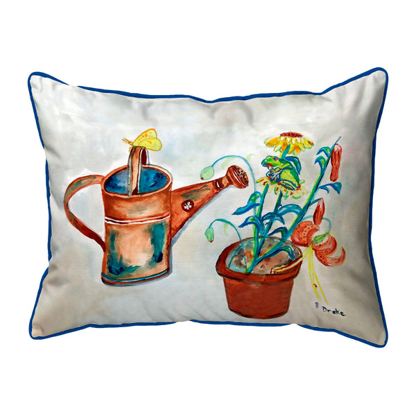 Watering Can Corded Pillow