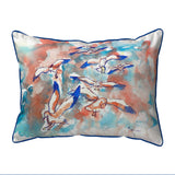 Gulls Flocking Corded Pillow