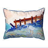 Great White Heron Corded Pillow