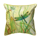 Betsy's DragonFly Corded Pillow