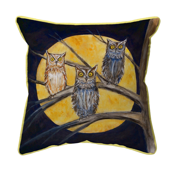 Night Owls Corded Pillow