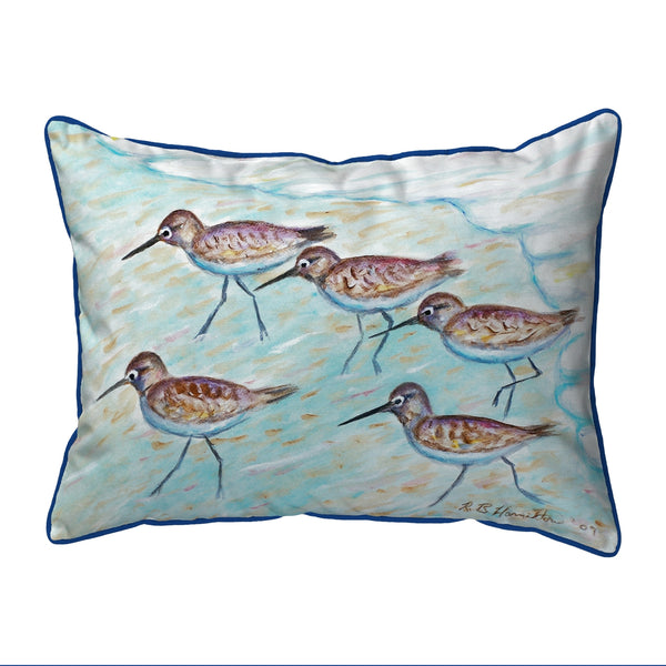 Sandpipers Corded Pillow