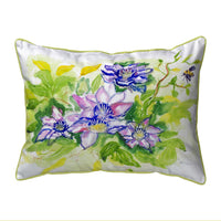 Clematis Corded Pillow