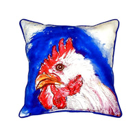 Rooster Head Corded Pillow