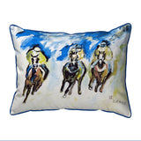 Three Racing Corded Pillow