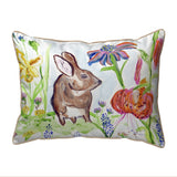 Brown Rabbit Right Corded Pillow