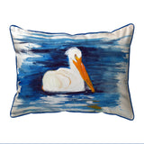 Spring Creek Pelican Corded Pillow