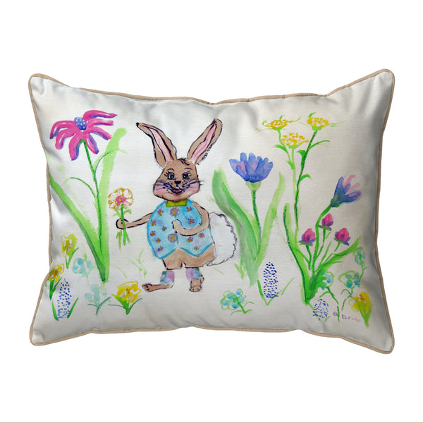 Happy Bunny Corded Pillow