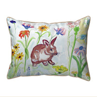 Whiskers Bunny Corded Pillow