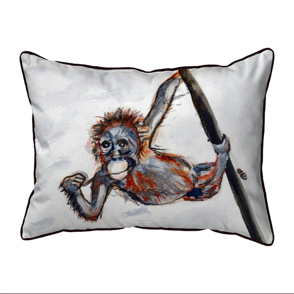 Betsy's Monkey Corded Pillow