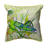 Grasshopper Corded Pillow