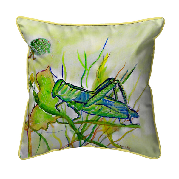 Grasshopper Corded Pillow