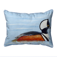 Hooded Merganser Corded Pillow