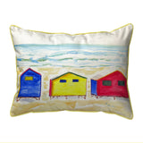 Beach Bungalows Corded Pillow